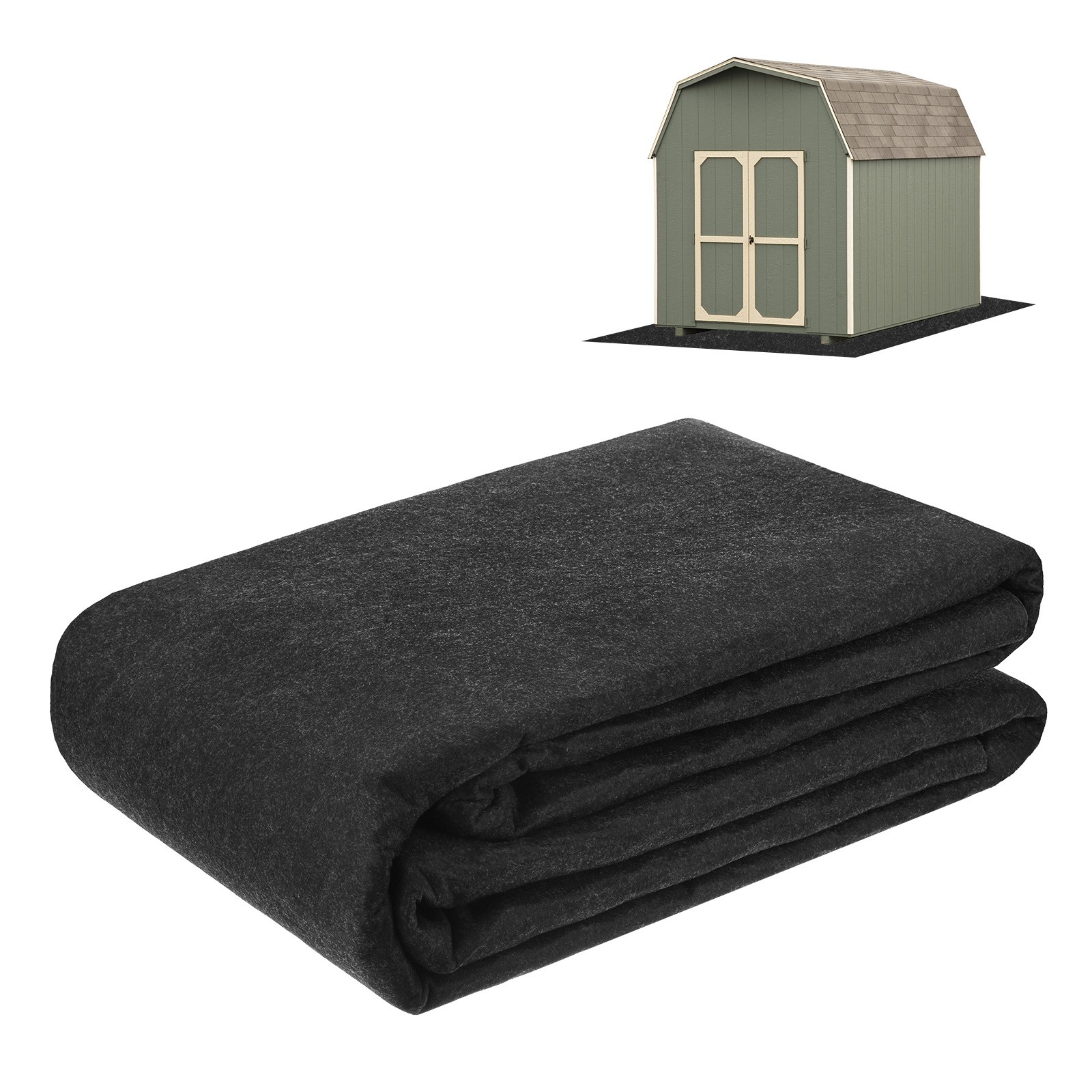 Outdoor Storage Shed Mat, 2499x1828mm Non Slip Waterproof Carport Protect Pad