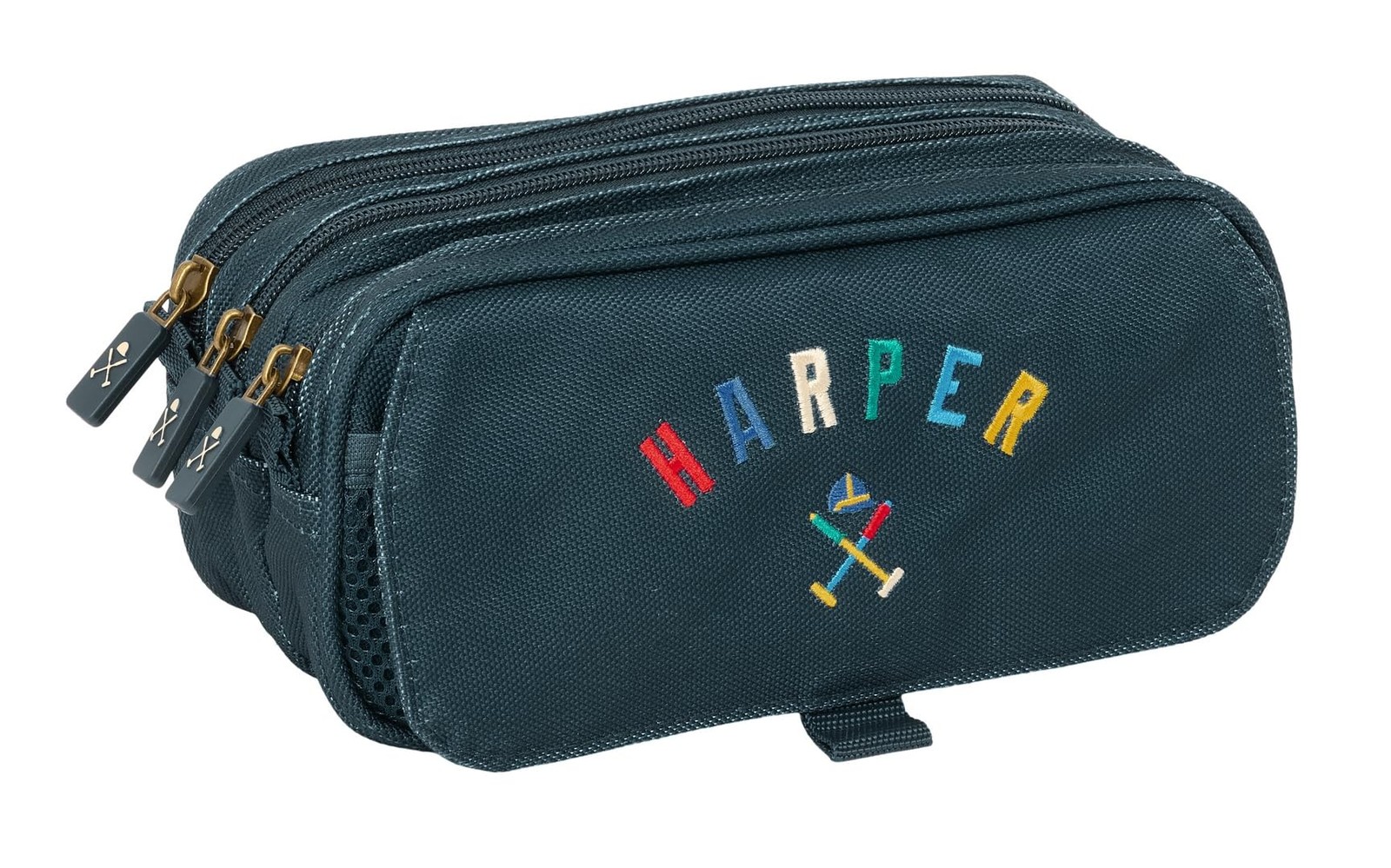 Safta HARPER & NEYER – Triple Big Pencil Case, Children's Pencil Case, Child, Id