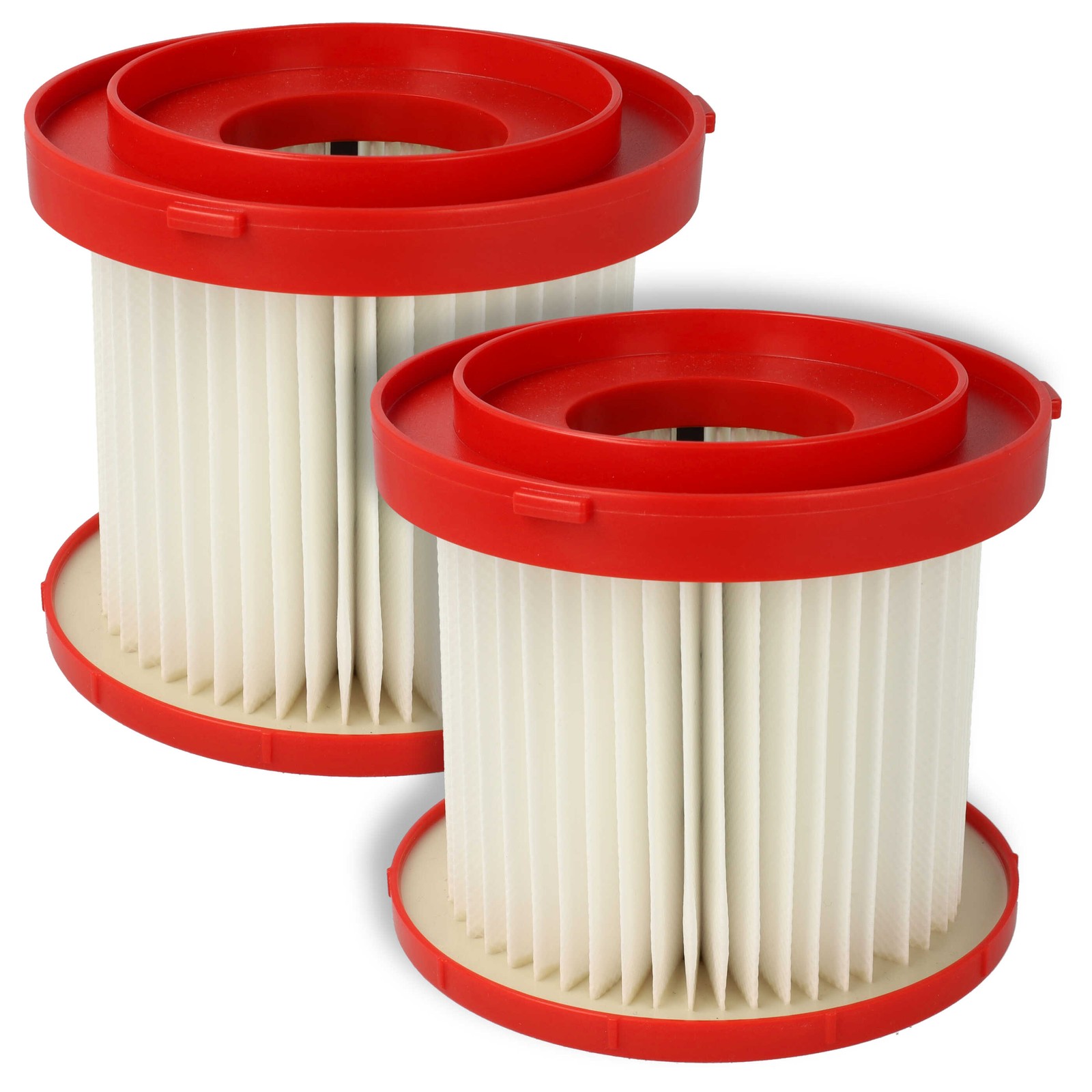 2 HEPA Filter for Milwaukee 4931465230 4058546360368 4932478754