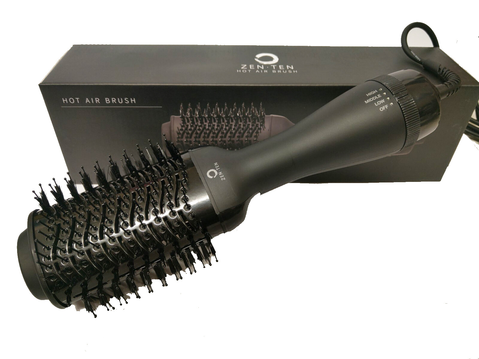 Zenten Professional Hot Air Volumising Dryer Brush Hot Brush Styler *UK BRAND*