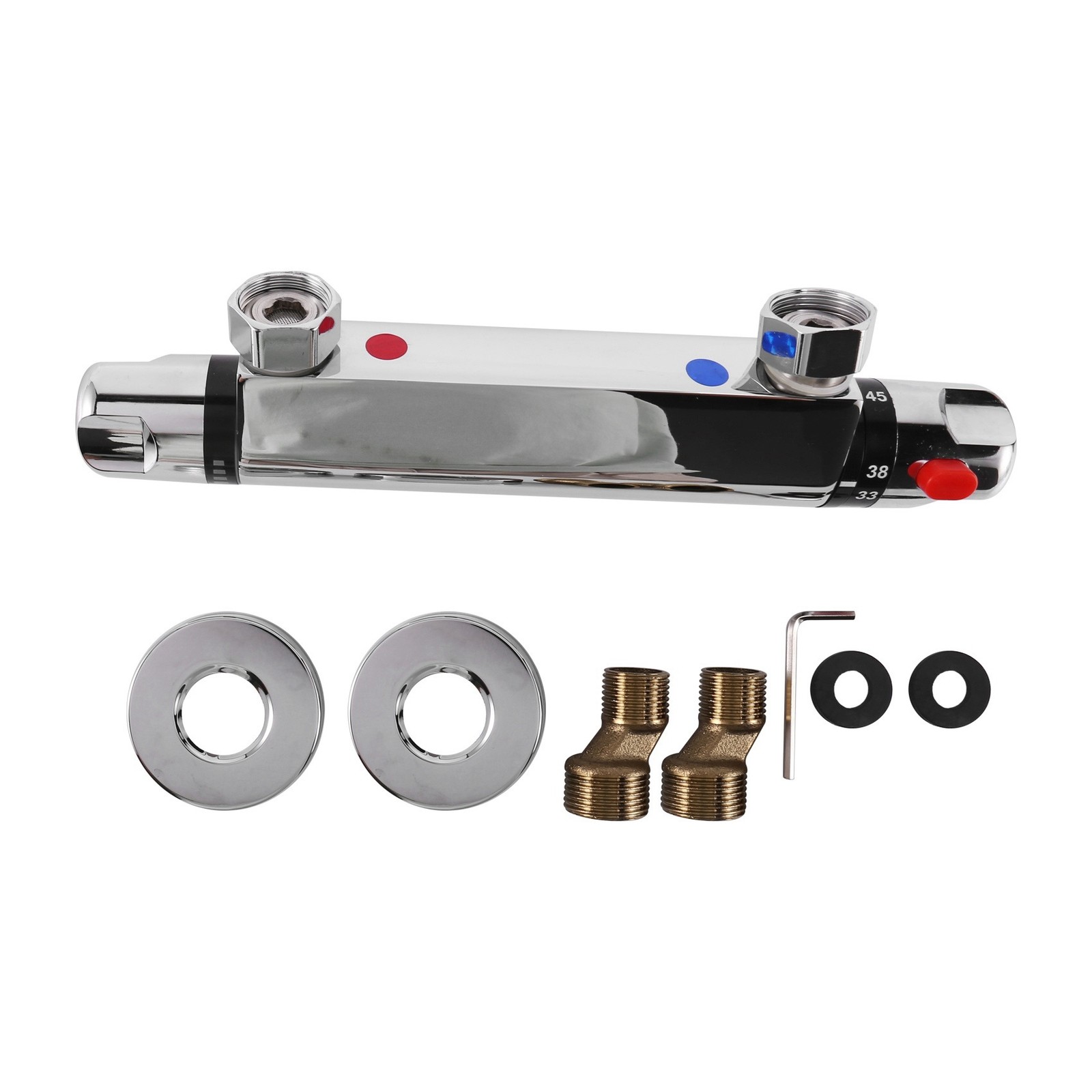 Thermostatic Shower Mixer Modern Thermostatic Bar Shower Mixer  Scald Tap,5006