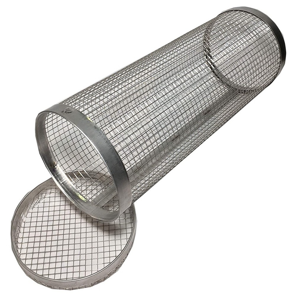 3X(Stainless Steel Barbecue Grate Camping Picnic Campfire Barbecue Bucket2256