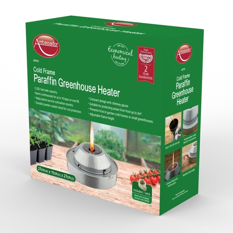 Compact Paraffin Greenhouse / Cold frame Heater