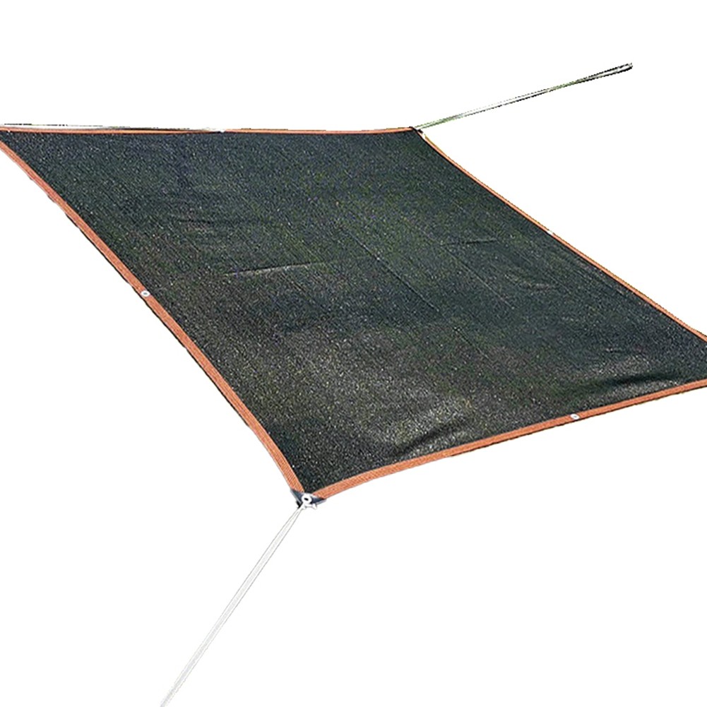 3X(Black Sunshade Net UV Sunshade Cloth Outdoor Swimming Pool Cover6721