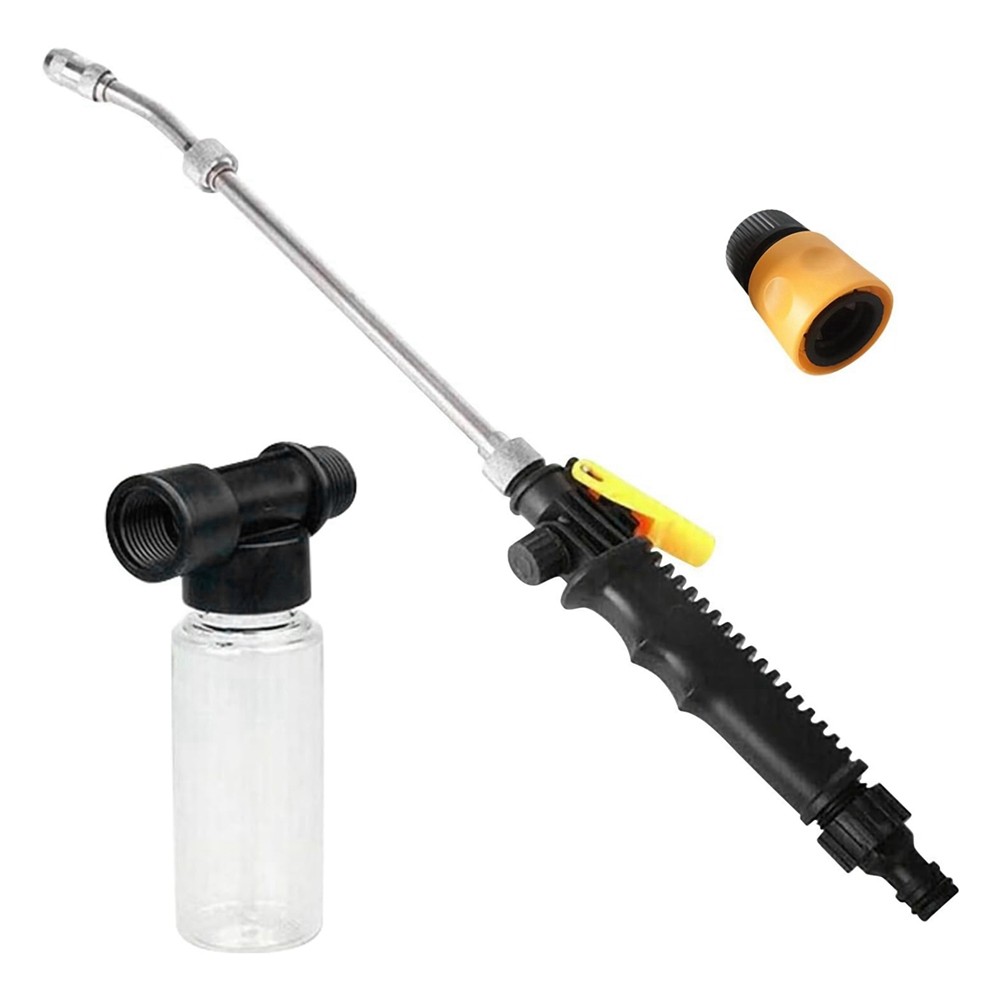 3X(2-In-1 High Pressure Nozzle, 25.6 Inch Watering Sprayer Cleaning Tool3828