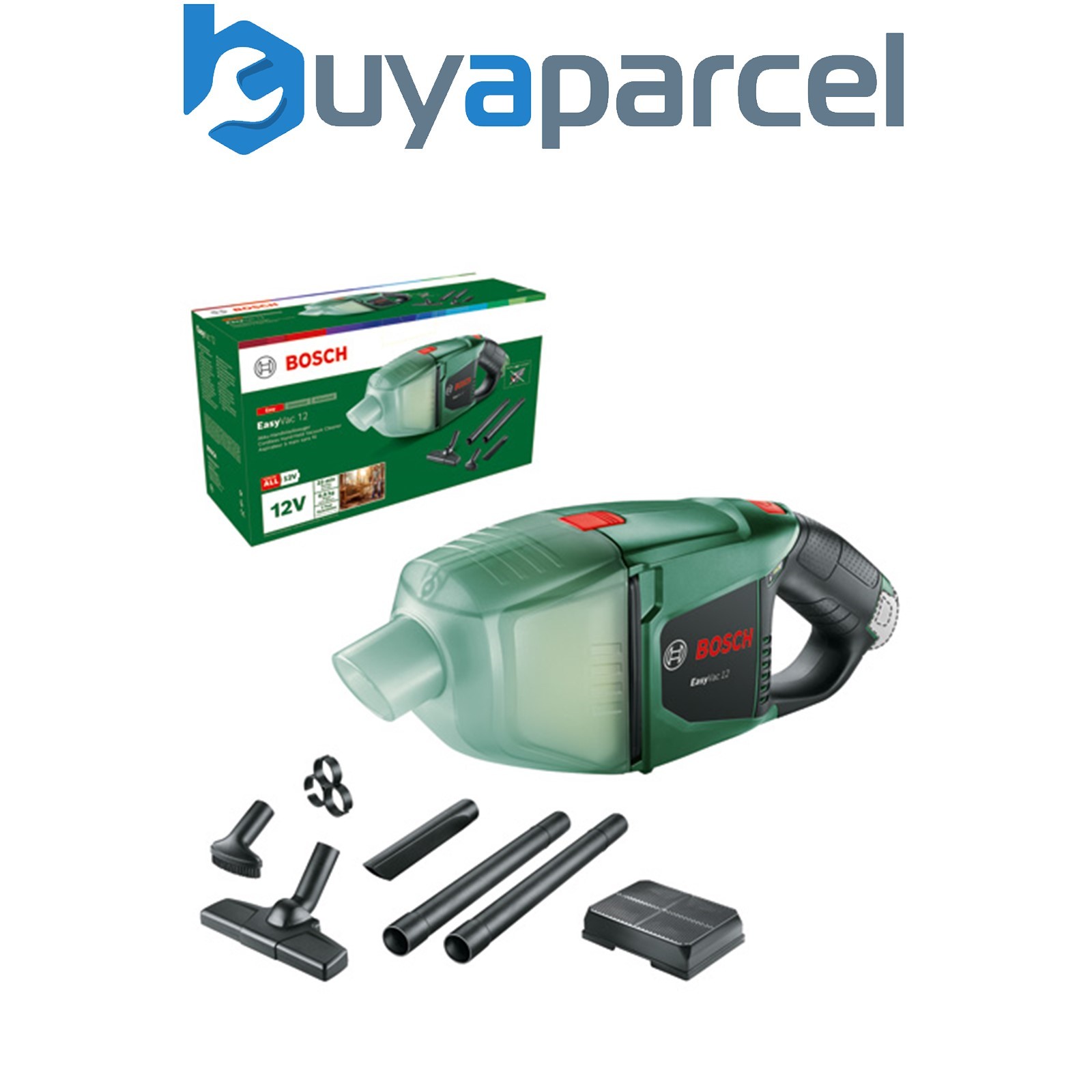 Bosch Cordless Dry Vacuum Cleaner EasyVac 12 Carton box 06033D0000