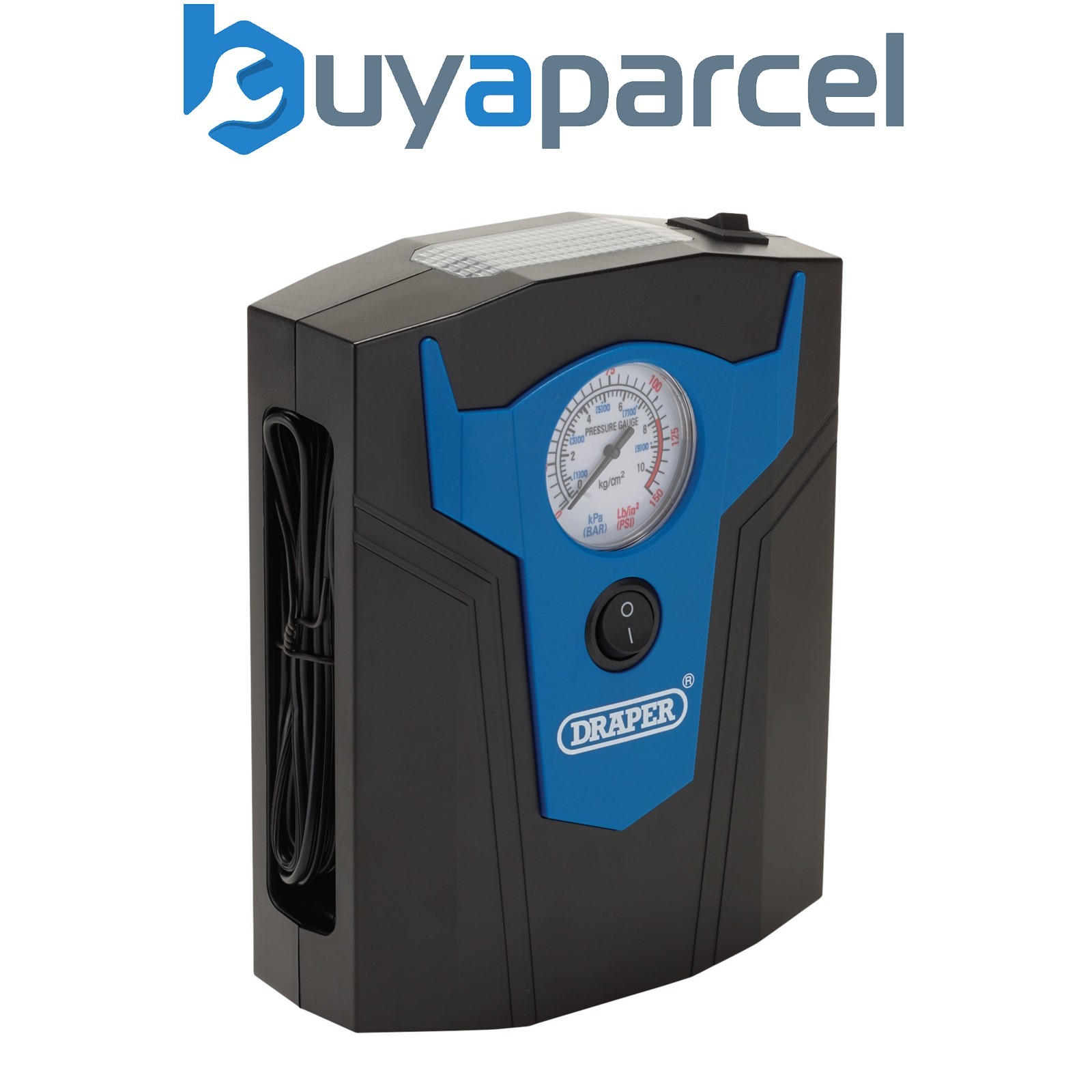 Draper 13274 12V Analogue Tyre Inflator