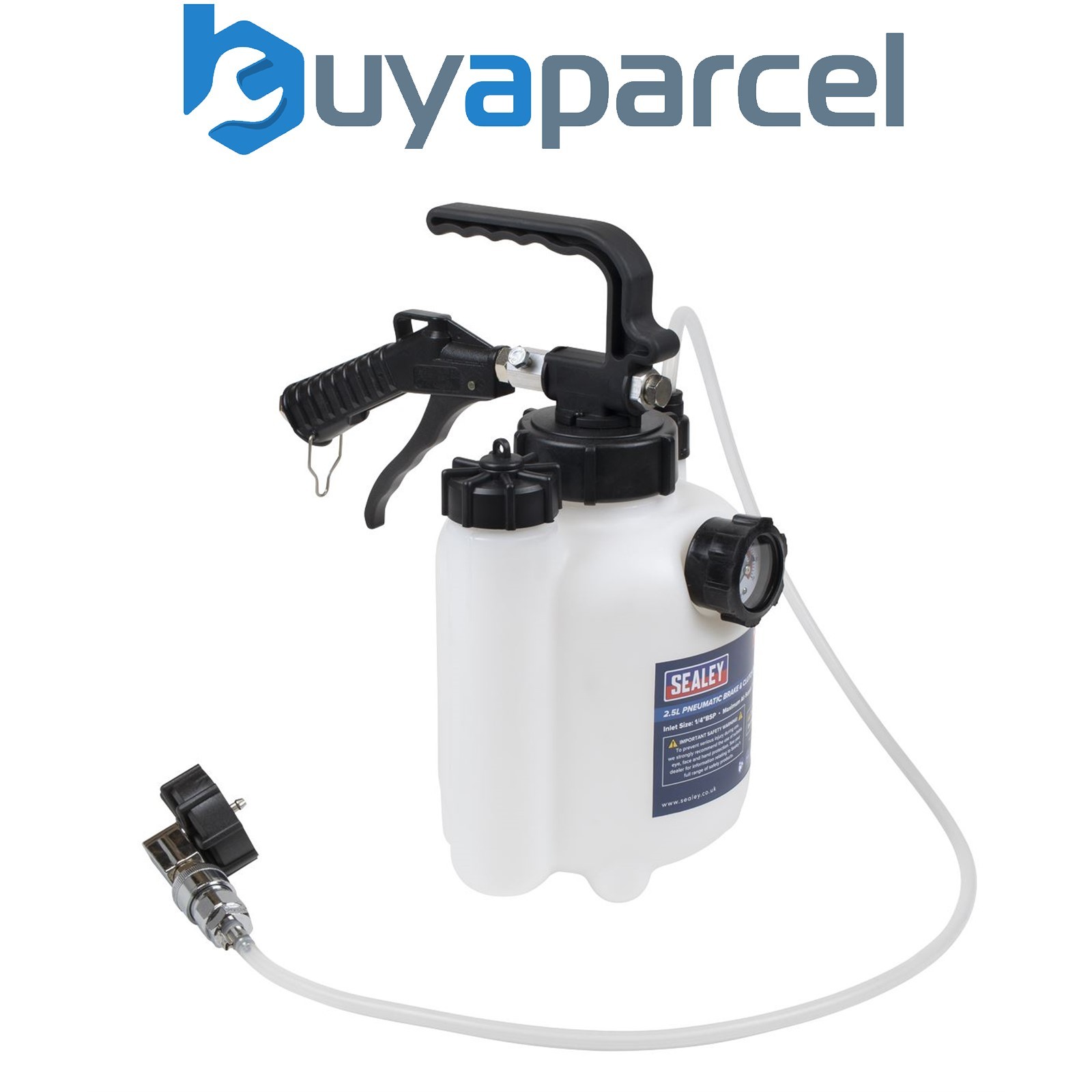 Sealey VS830 Pneumatic Brake & Clutch Bleeder 2.5L