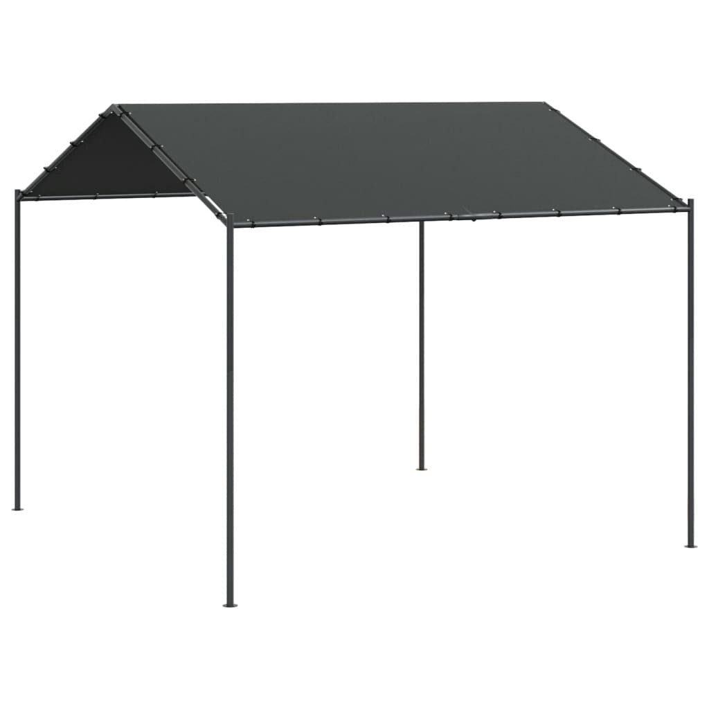 Canopy Tent Garden Gazebo Party Anthracite 3x3 m Steel and Fabric vidaXL