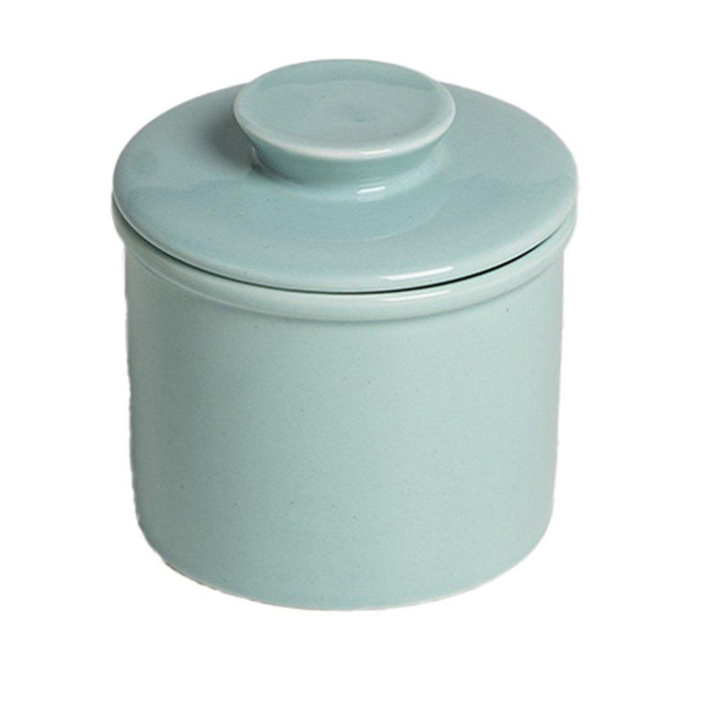 Ceramic Butter Crock with Lid - French Butter Keeper for Spreadable Butter1427