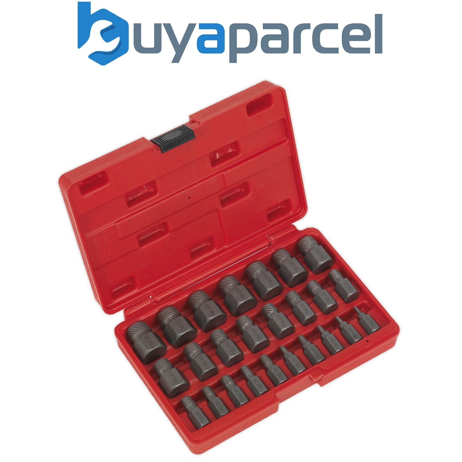 Sealey AK8182 Multi-Spline Screw Extractor Set 25pc