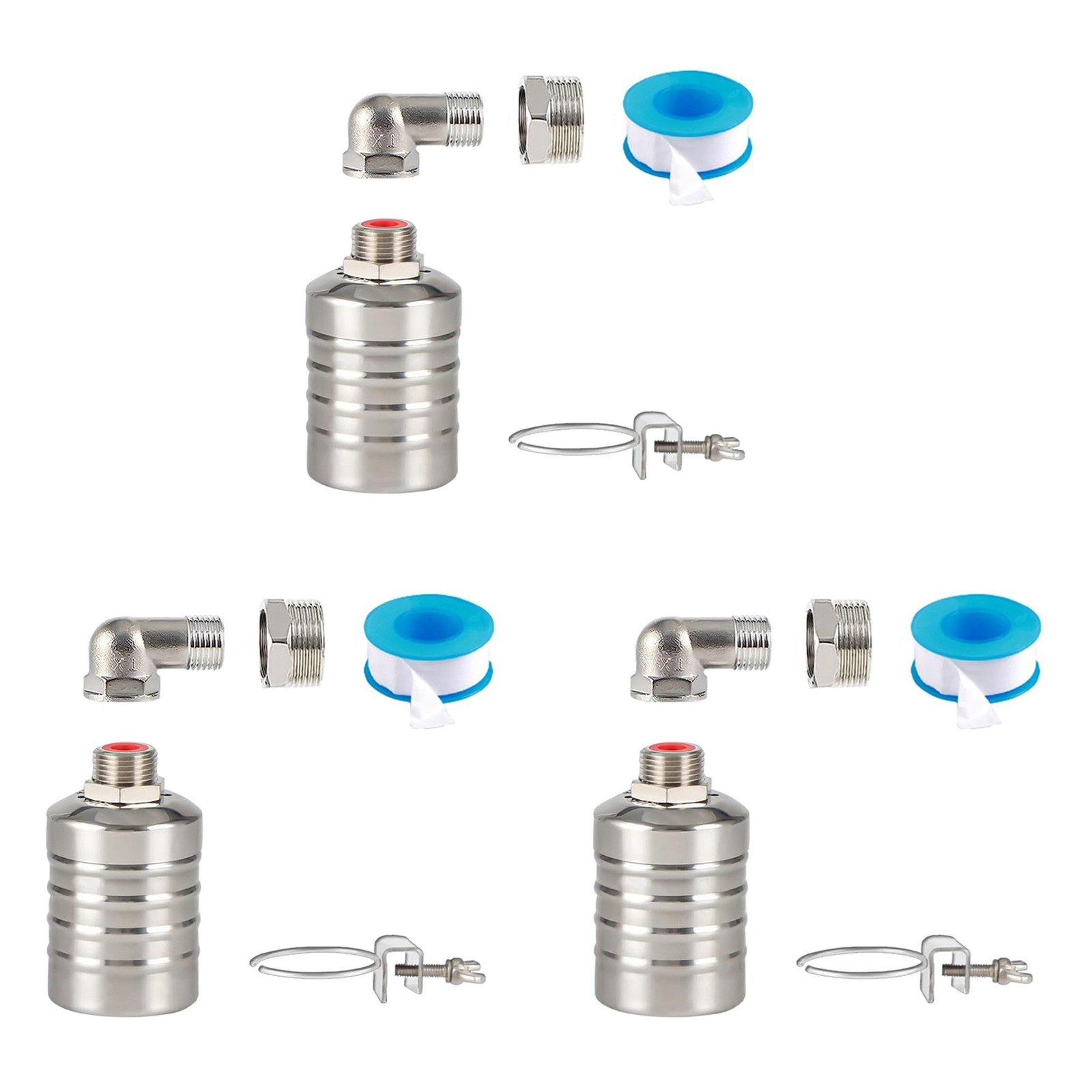 3X Float ,1/2Inch to 3/4 Inch Water Float ,304 Stainless Steel Fully3475