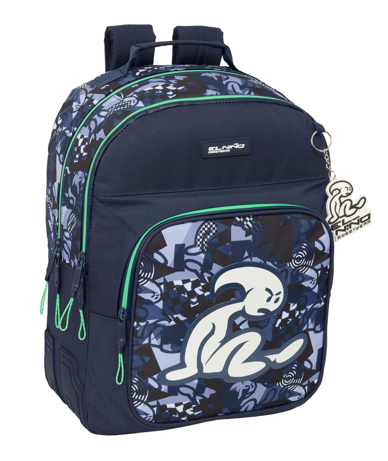 EL NIÑO NAVY – Children's School Backpack, Ideal for Children of Different Ages,