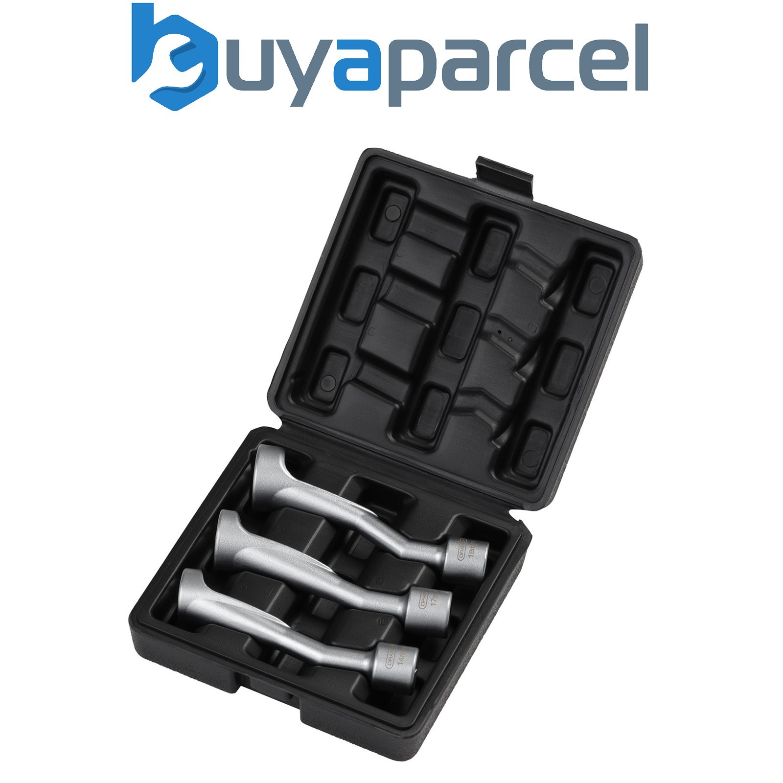 Draper 07126 Injection Line Socket Set, 1/2" Sq. Dr. (3 Piece)