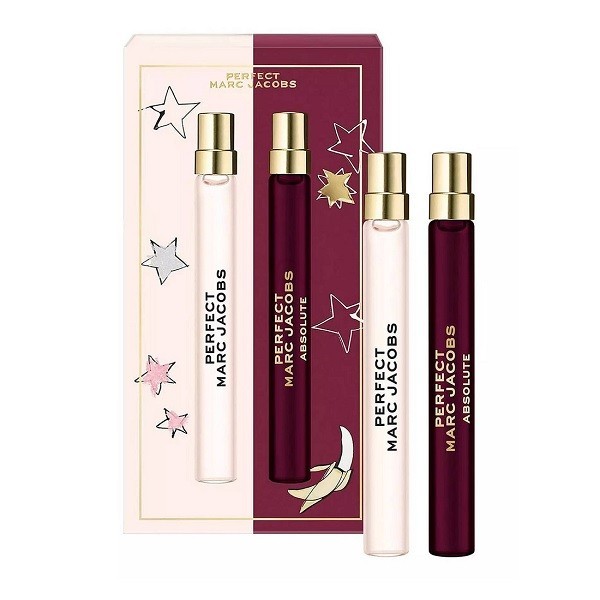 MARC JACOBS PERFECT 10ML EDP SPRAY +PERFECT ABSOLUTE 10ML EDP SPRAY NEW & SEALED