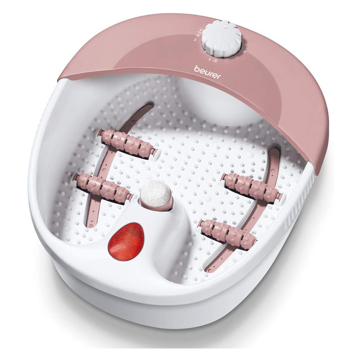 Beurer FB20 Foot Spa Relaxation Massager with 3 Pedicure Attachment Foot Care