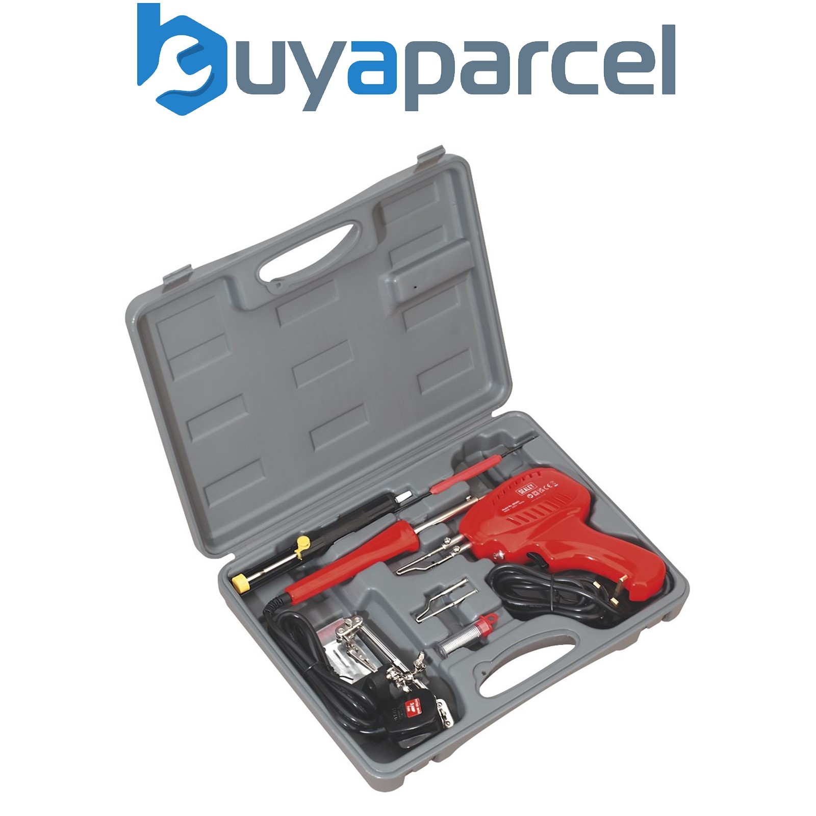 Sealey SD300K Soldering Gun/Iron Kit 230V 8pc
