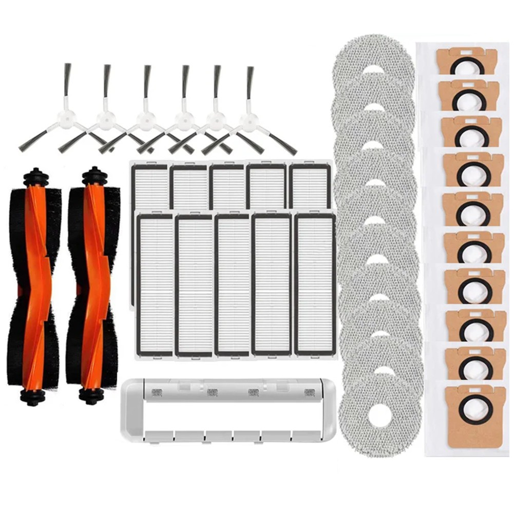 For Robot Vacuum X20+ / X20 Plus Parts Main Side Brush Hepa Mop Cloth2480