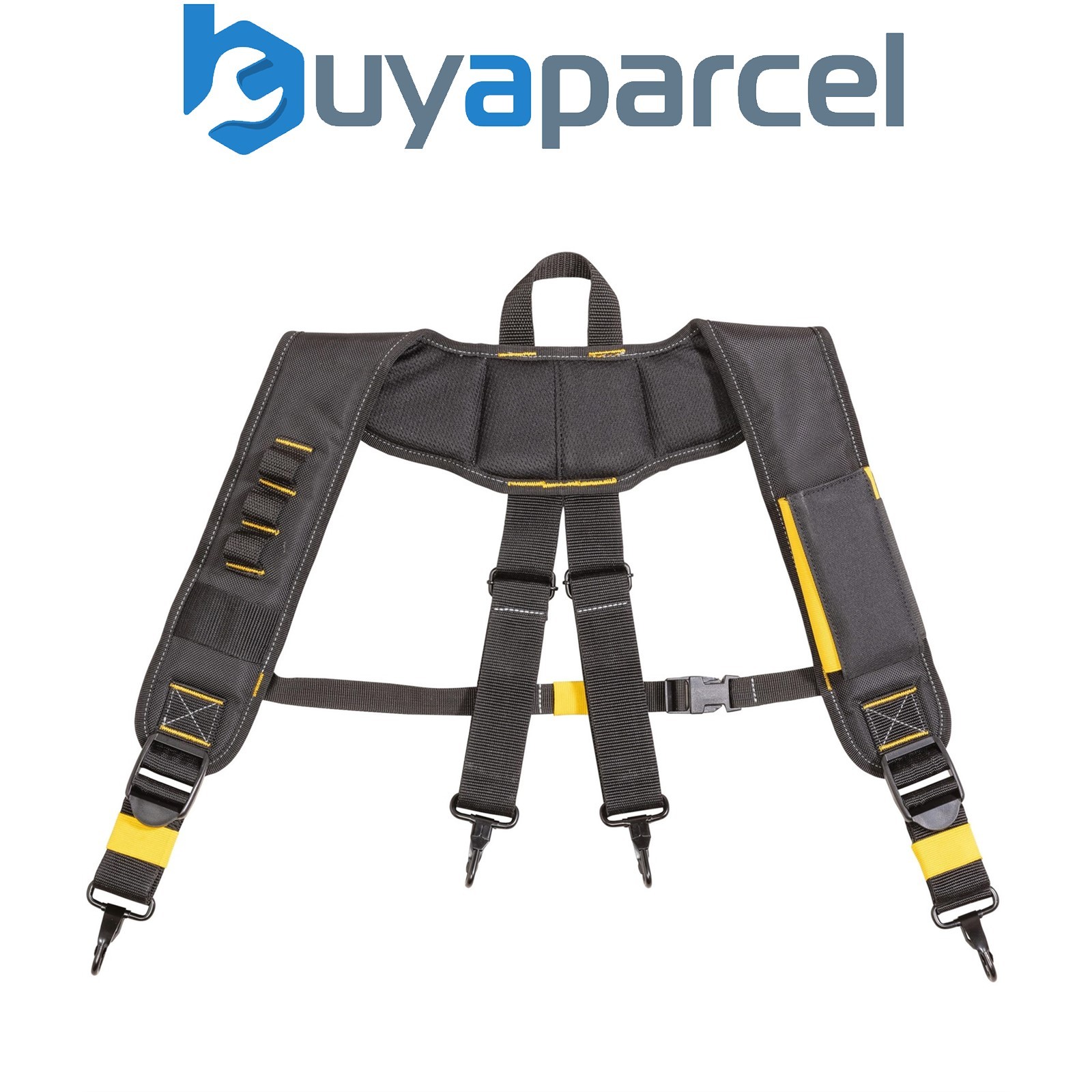 Dewalt DWST40901-1 Heavy Duty Padded Professional Polyester Suspenders Belt Rig