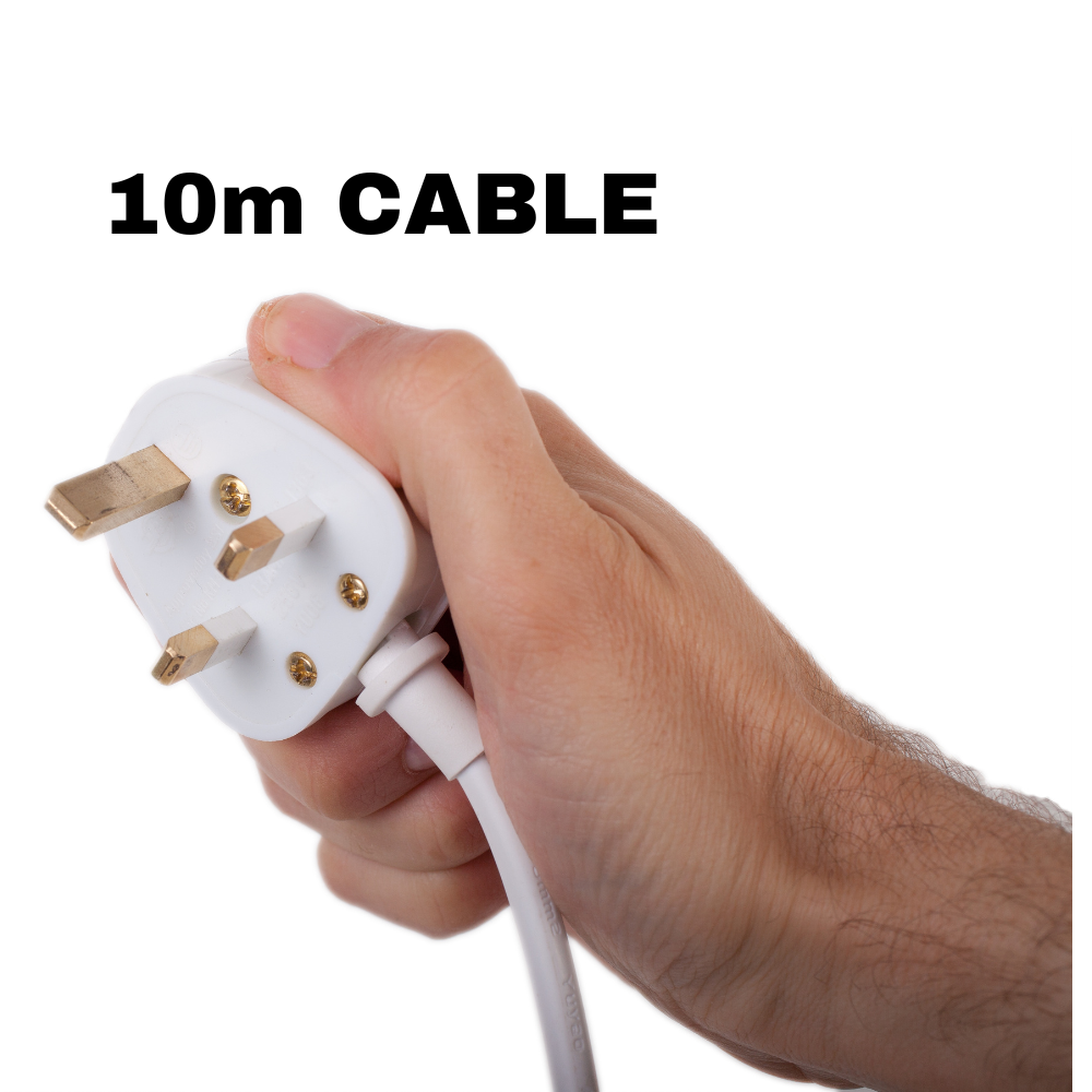 Extension lead surge protected 10m 8 Gang