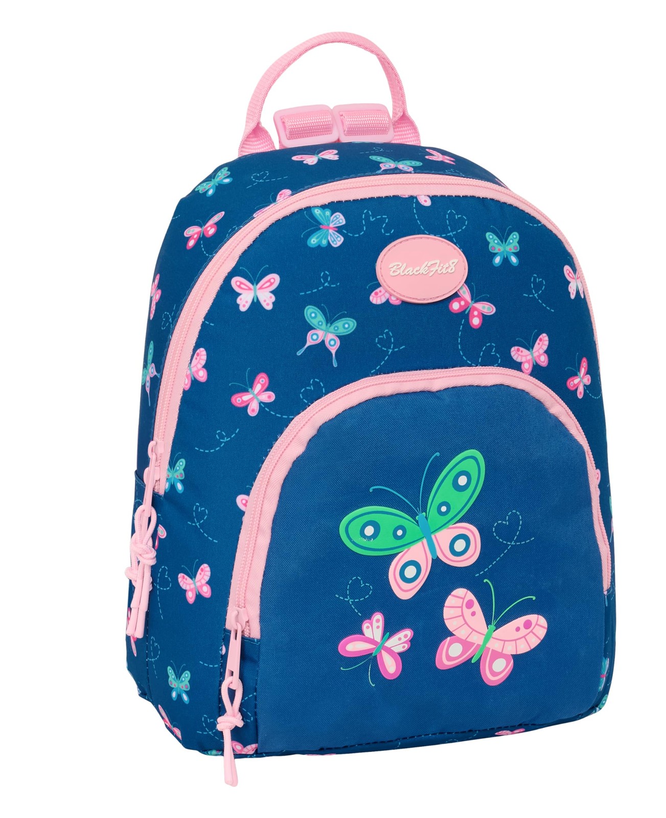 BLACKFIT8 BUTTERFLY – Mini Backpack for Daily Use, Ideal for Children of Differe