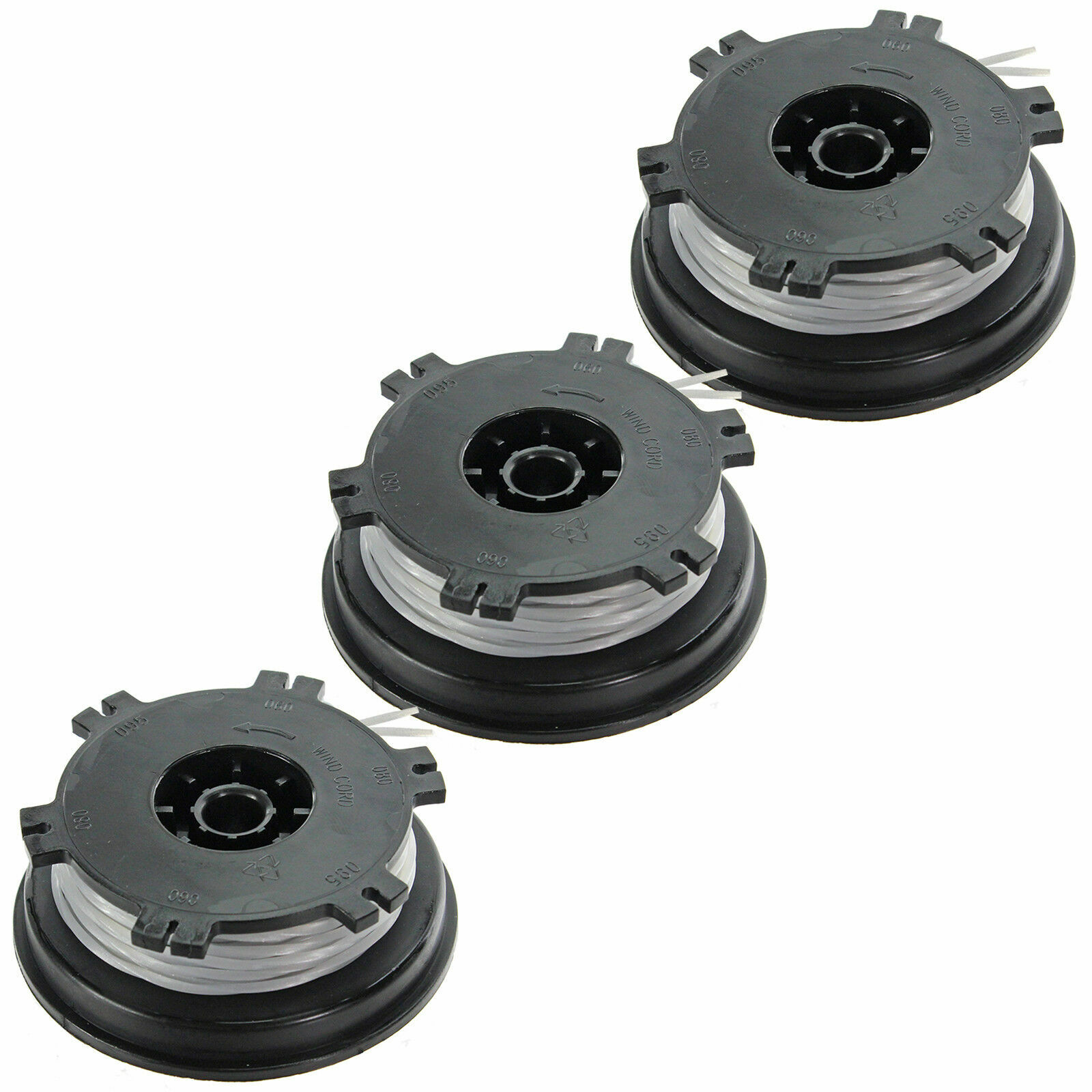 8m x 1.5mm Dual Feed Strimmer Line & Spools for BOSCH ART35 ART 35 Trimmer x 3