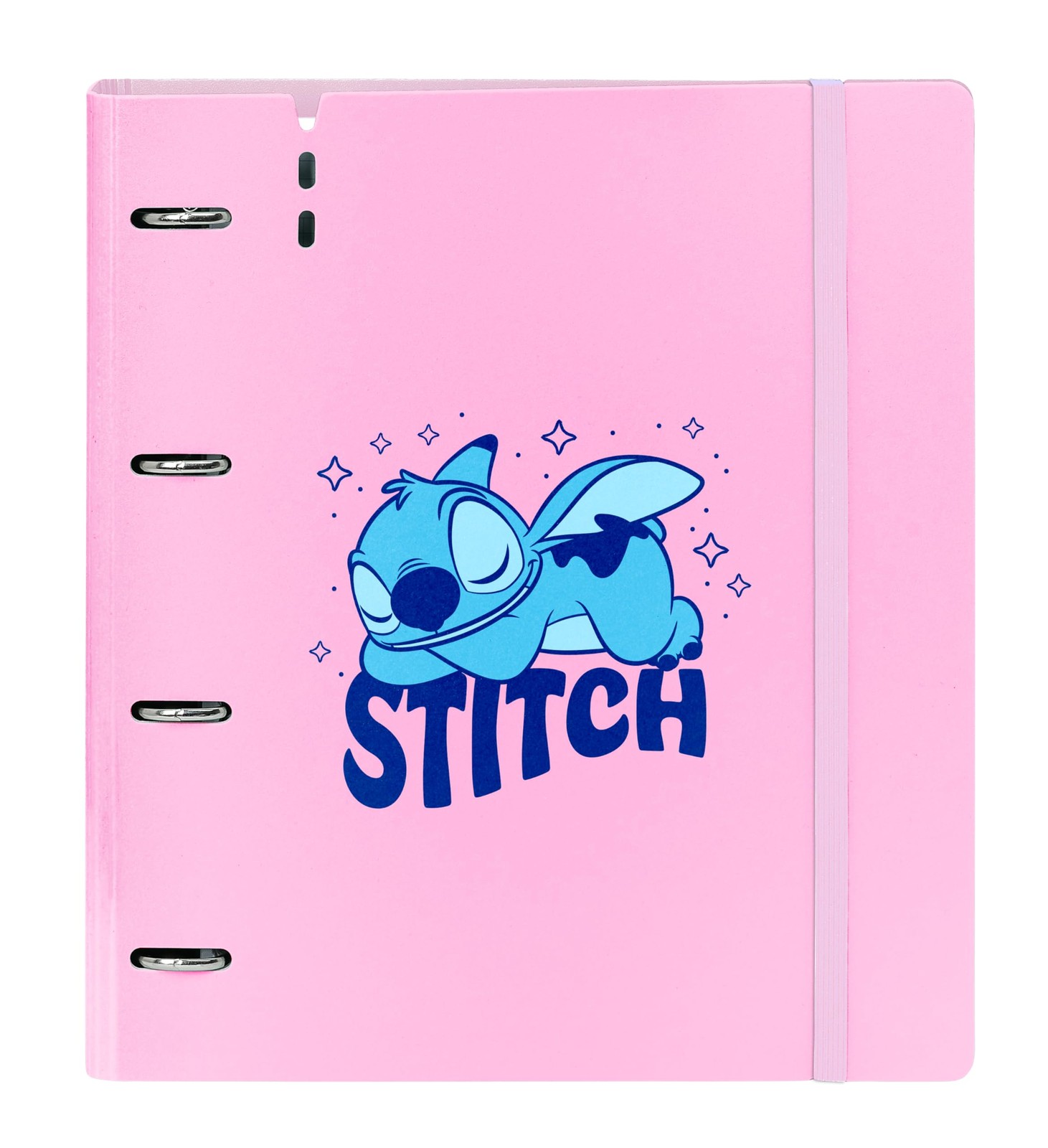 Stitch Ohana – Carpeblock with 4 Rings of 35 mm, with Refill, with 100 A4 Sheets