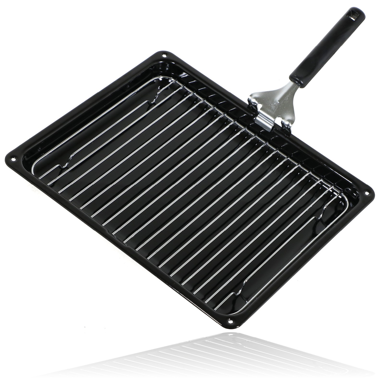 Oven Grill Pan for SWAN for SERVIS with Rack Detachable Handle 360x290 20627919