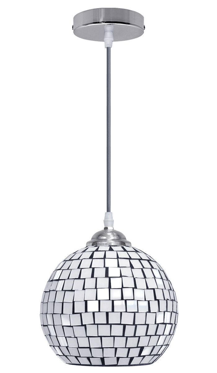 Vintage Glass Globe Ceiling Hanging Pendant Light Shade Mosaic Lighting M0102