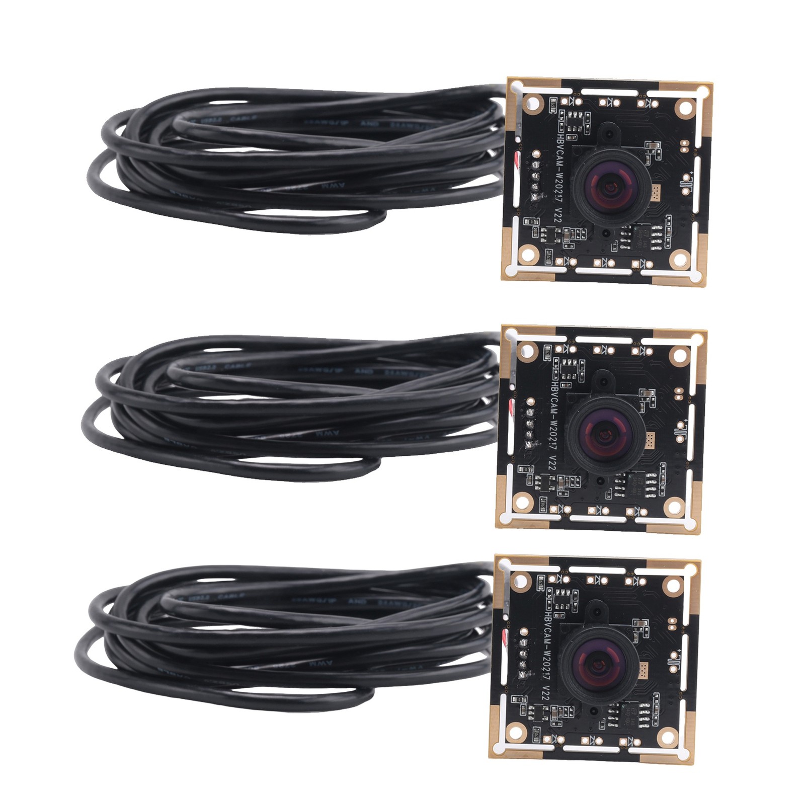 3PCS Camera Module 100 Degree OV9732 2M Cable 1280x720 30fps,Compatible for4972
