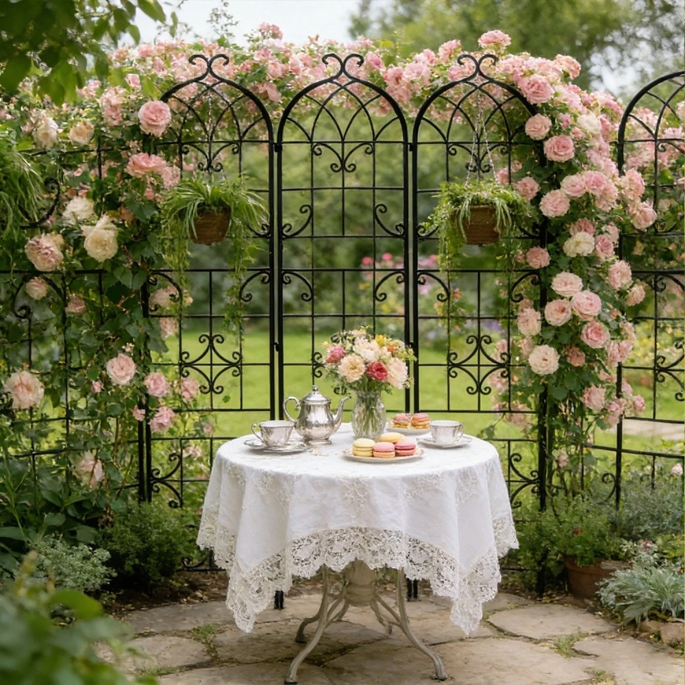 3x Tall Garden Trellis Lattice Vine Plant Rose Vegetable Support Barrier Trellis