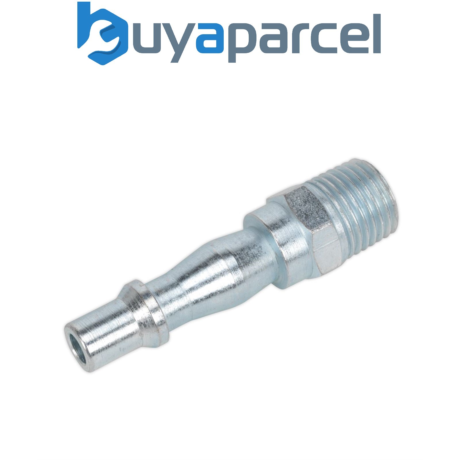 Sealey AC04BP PCL Screwed Adaptor Male 1/4"BSPT - Pack of 100