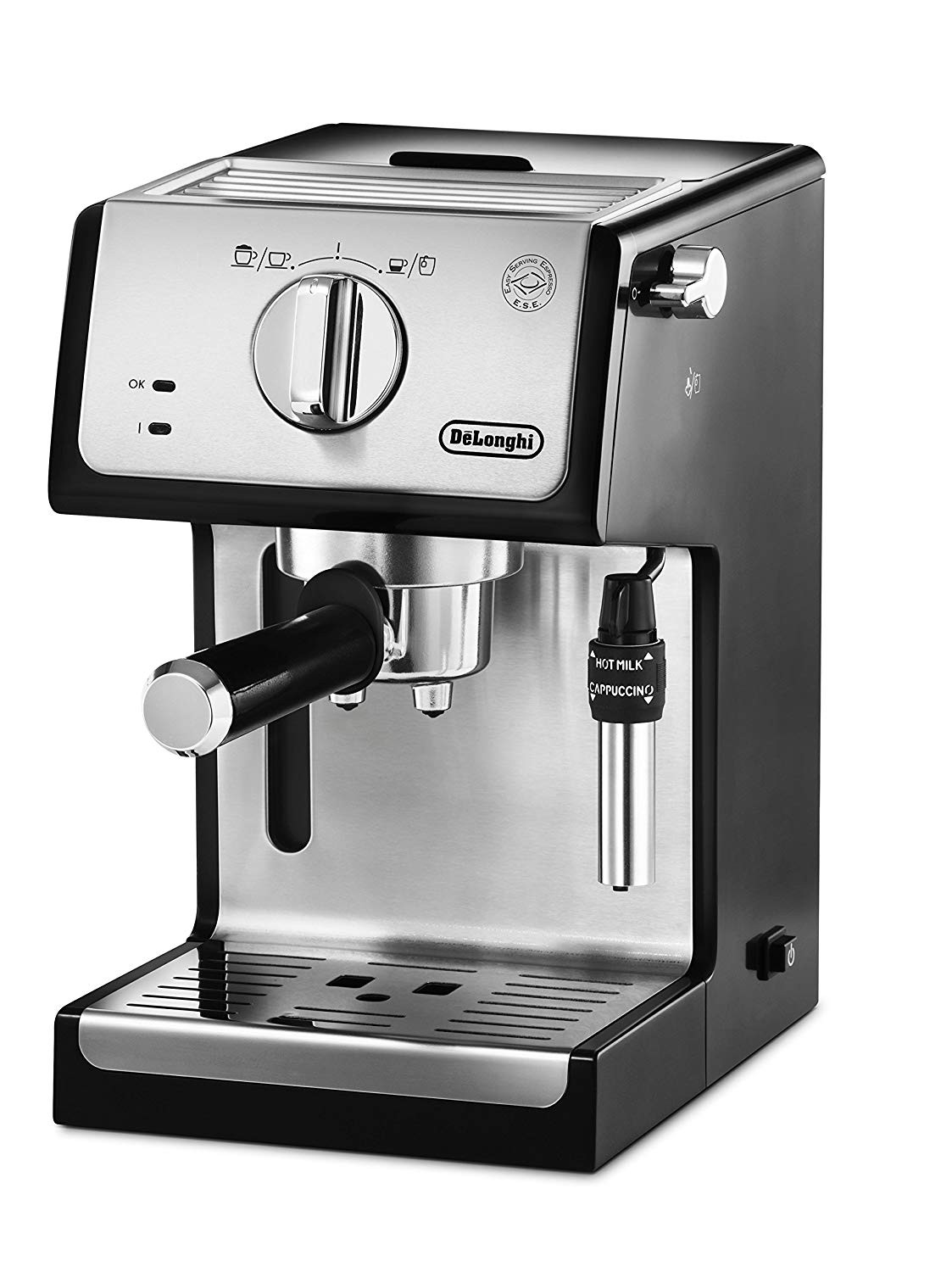 De'Longhi ECP35.31 Ground & Pod Coffee Machine Espresso Maker 1100w 1.1L Black