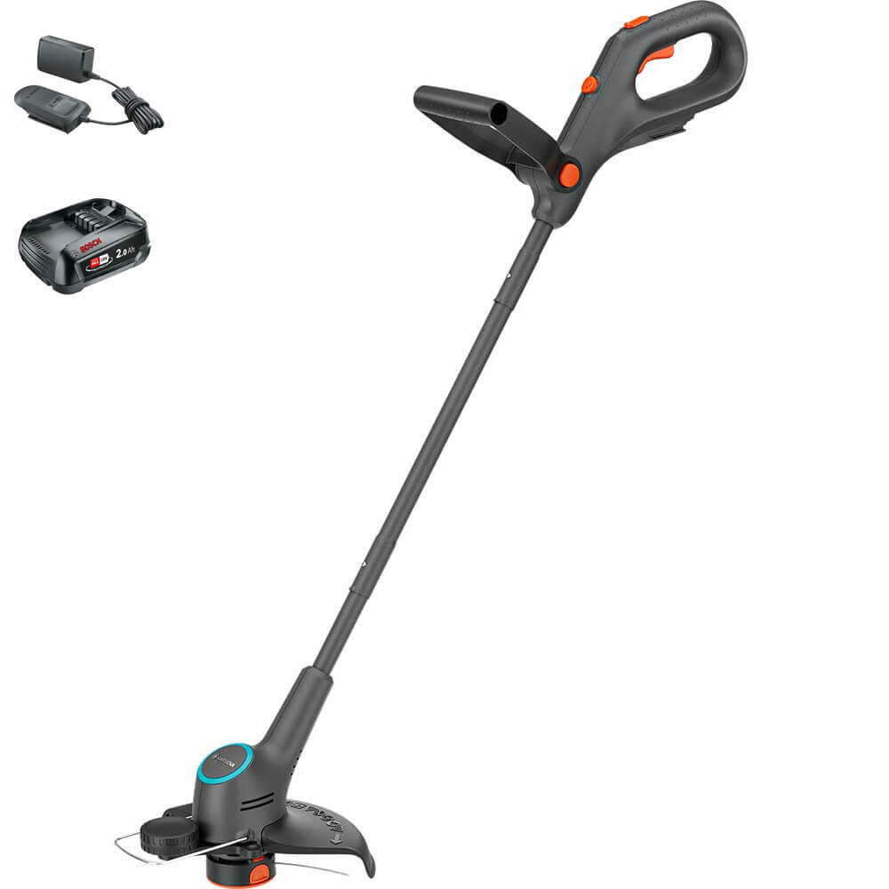 Gardena EASYTRIM 25 P4A 18v Cordless Grass Trimmer 250mm 1 x 2ah Li-ion