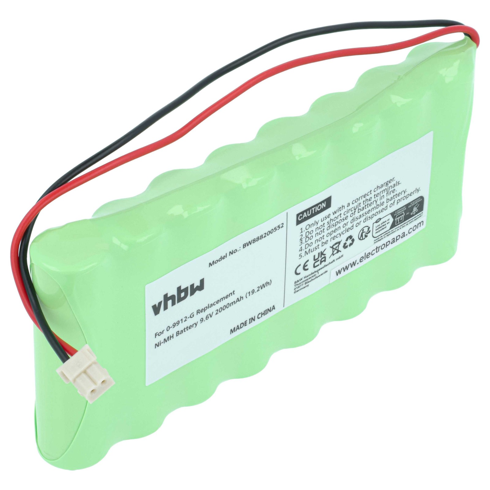 Battery for Visonic PowerMaxComplete AmberLink Powermax Pro Amber Select 2000mAh