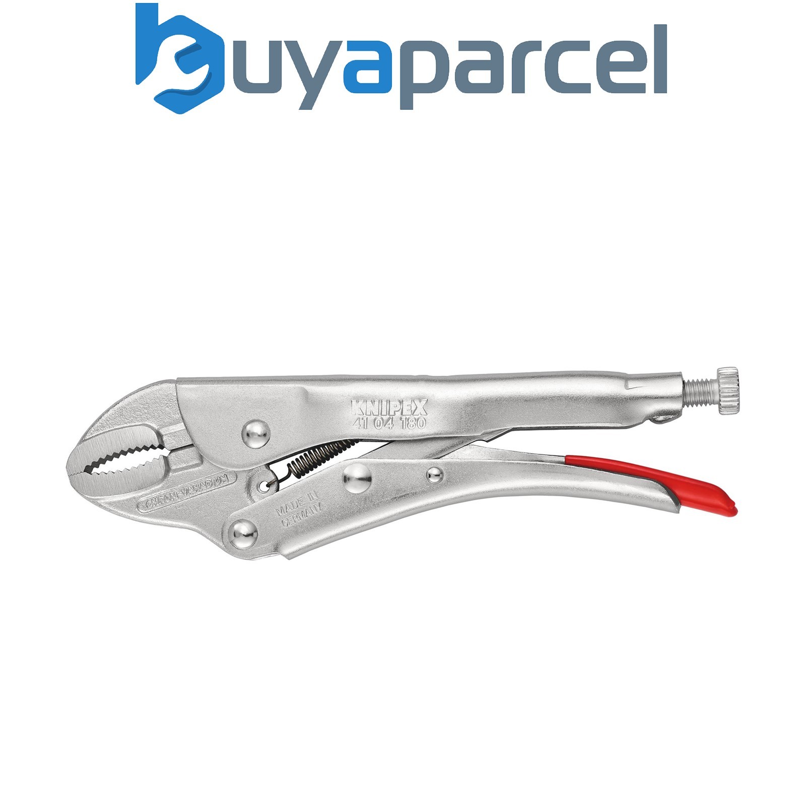 Draper 18338 KNIPEX 41 04 180 Grip Pliers, Galvanized, 180mm