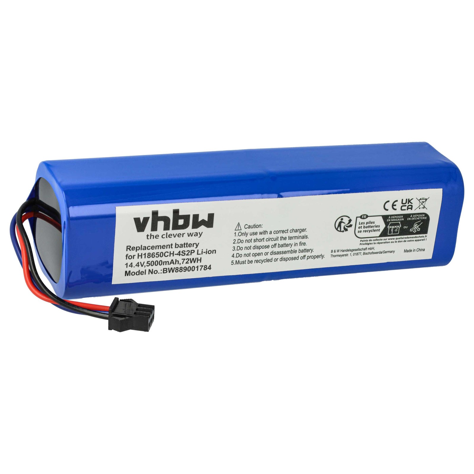 Battery for Uoni V980 Max V980 Plus S1 V980 Pro 5000mAh 14.4V