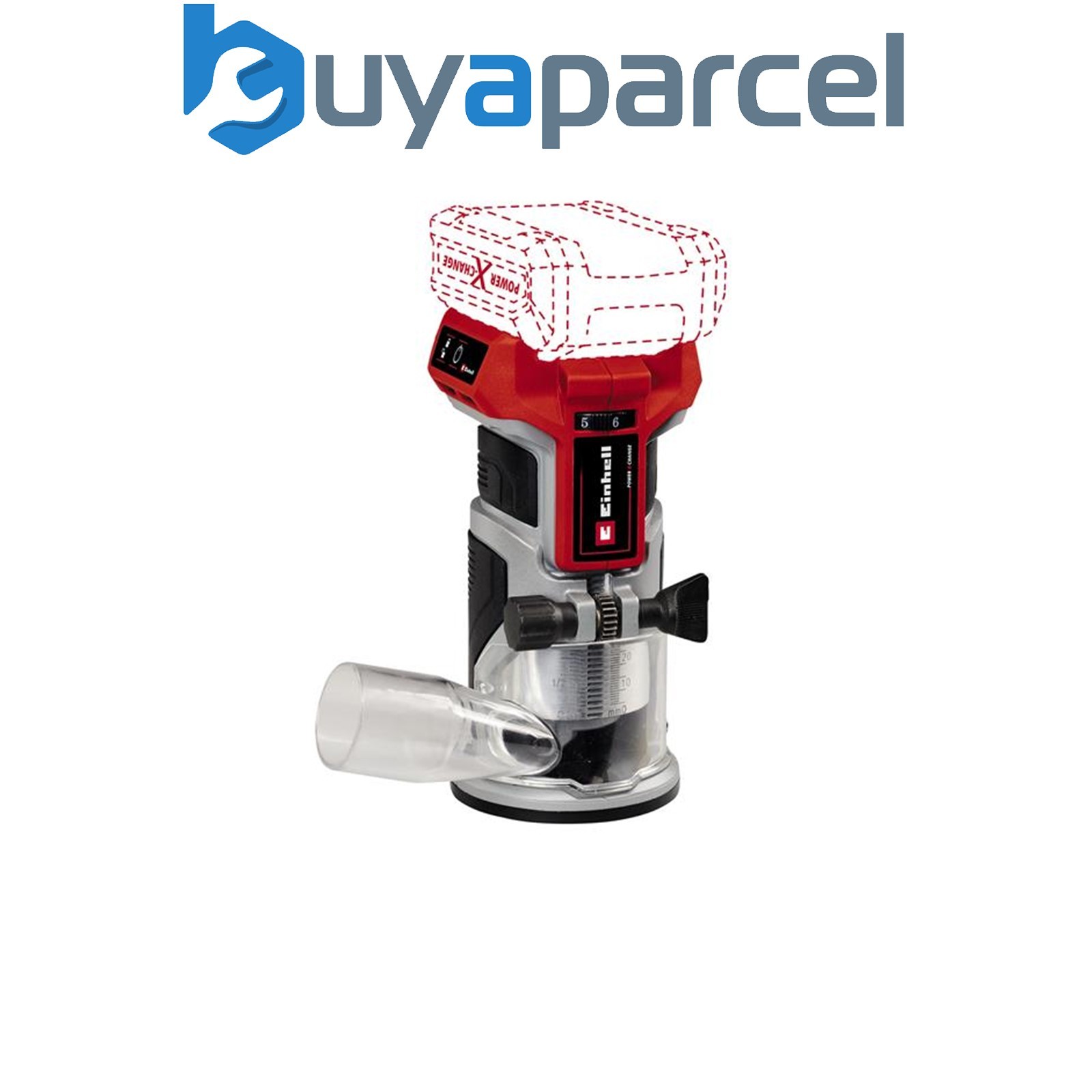 Einhell 4350412 TP-ET 18 Li BL - Solo Palm Router 18V Bare Unit EINTPET18N