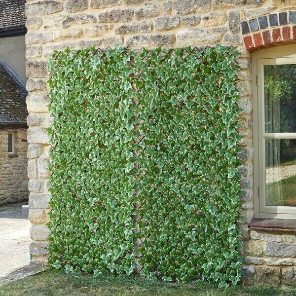 Garden Trellis Artificial Ivy Plant Screening Panel Outdoor Decor Wall Climber