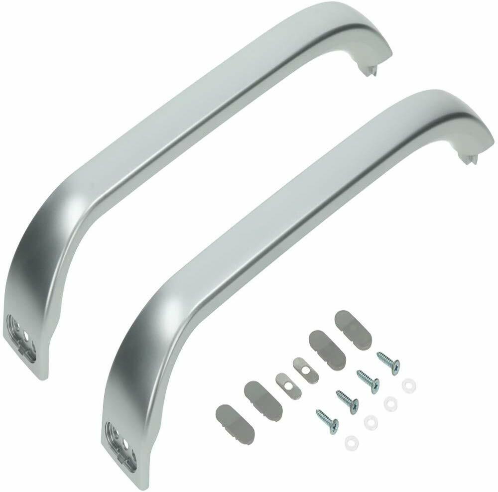TWO Replacement SILVER Handle For Bosch Fridge Freezers Refrigerators 369551