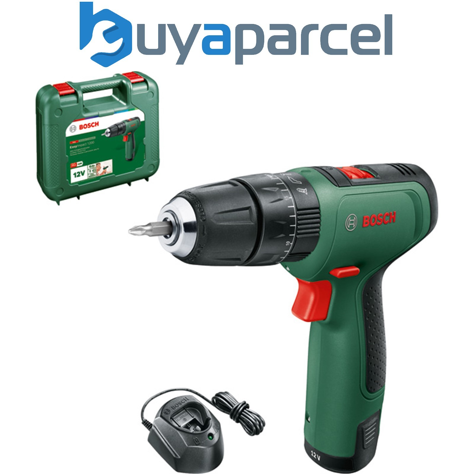 Bosch Cordless Impact Drill EasyImpact 1200 Carrying Case 06039D3170