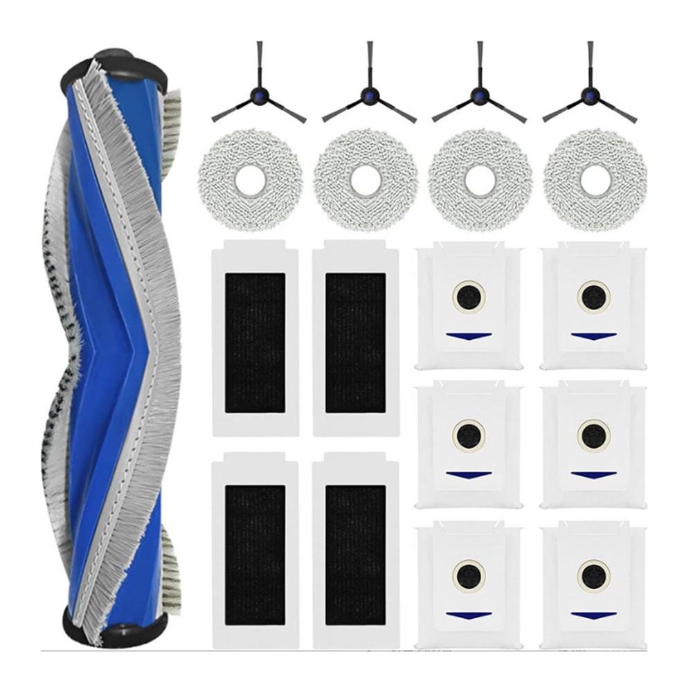 19Pcs Vacuum Kit for  T30 Omni / T30 PRO Robot Vacuum Cleaner Side1635