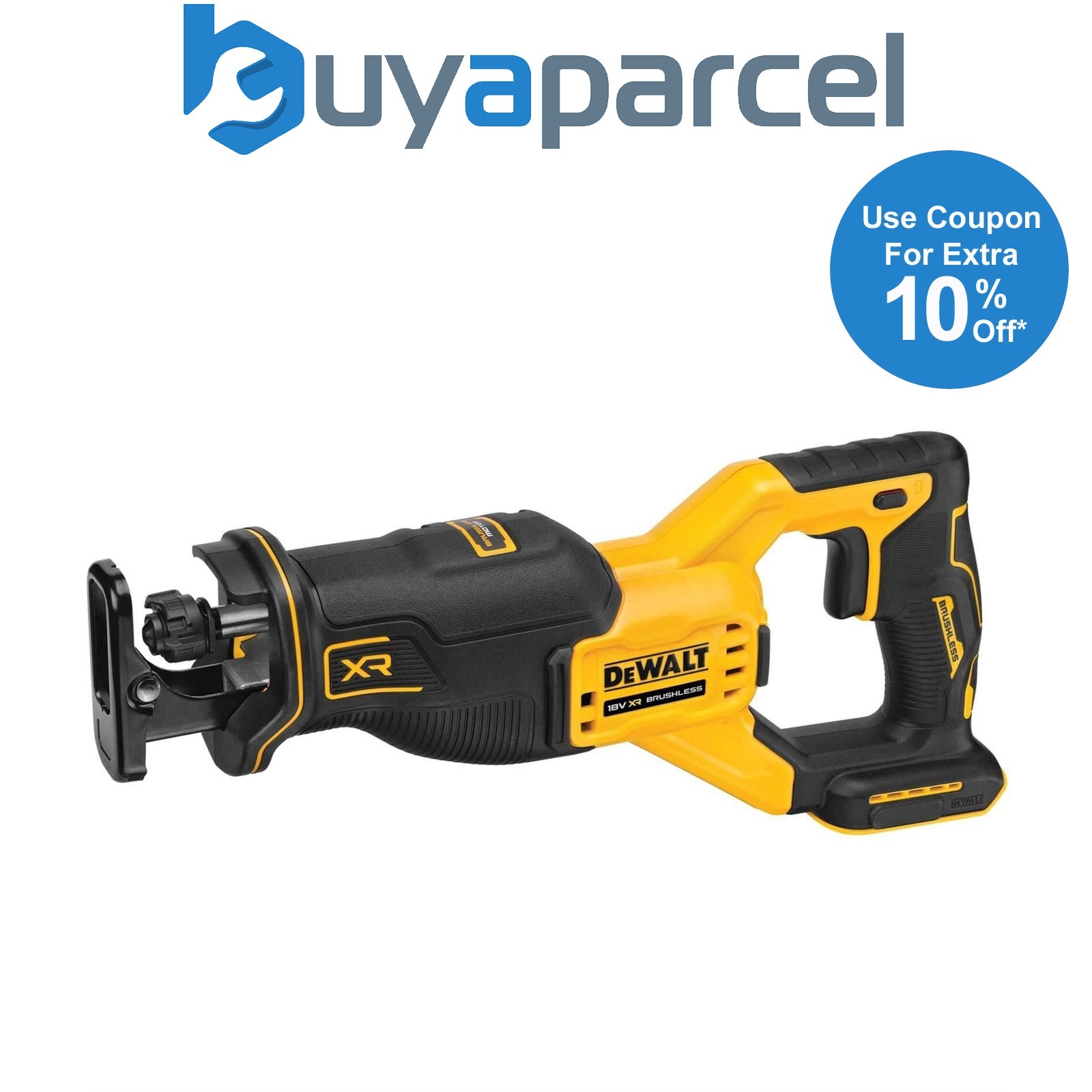 Dewalt DCS382N 18v XR Brushless Reciprocating Recip Saw - Bare Tool DCS382N-XJ