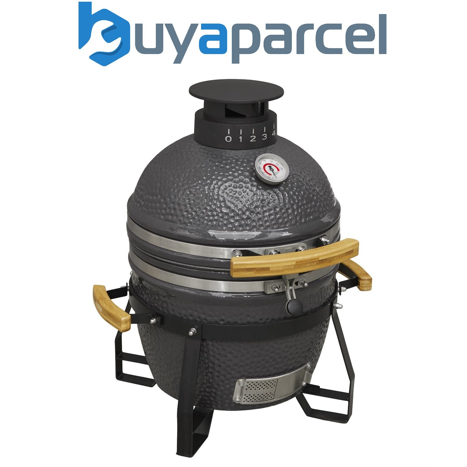 Sealey DG158 Dellonda Deluxe 16"(40cm) Ceramic Kamado Style BBQ