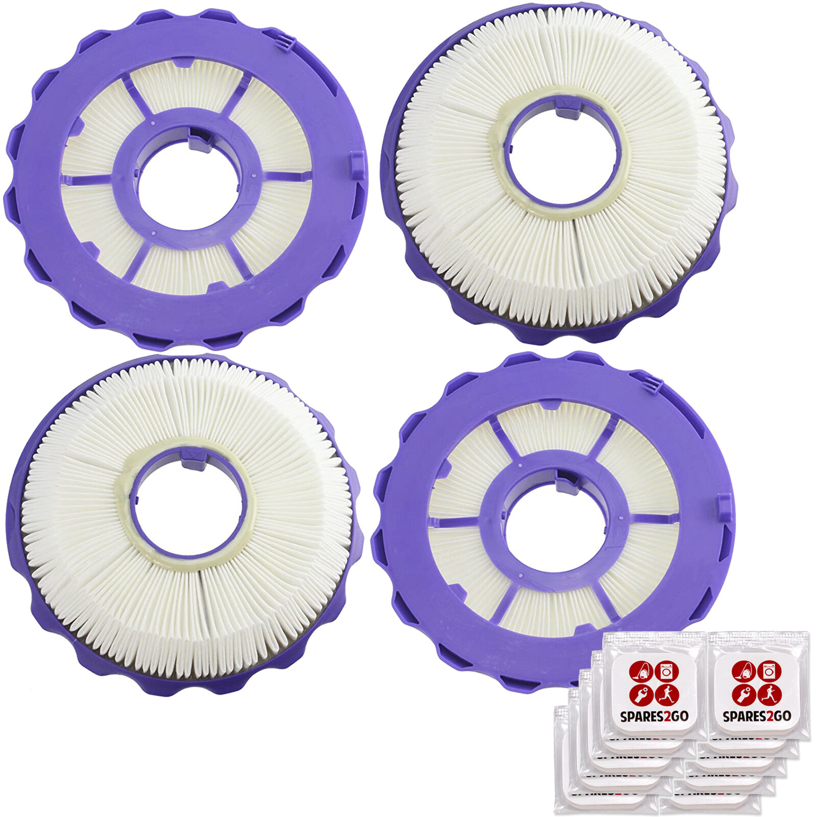 Post Motor Filter for Dyson DC40 Animal Multi Floor Vacuum Cleaner x 4 + Fresh