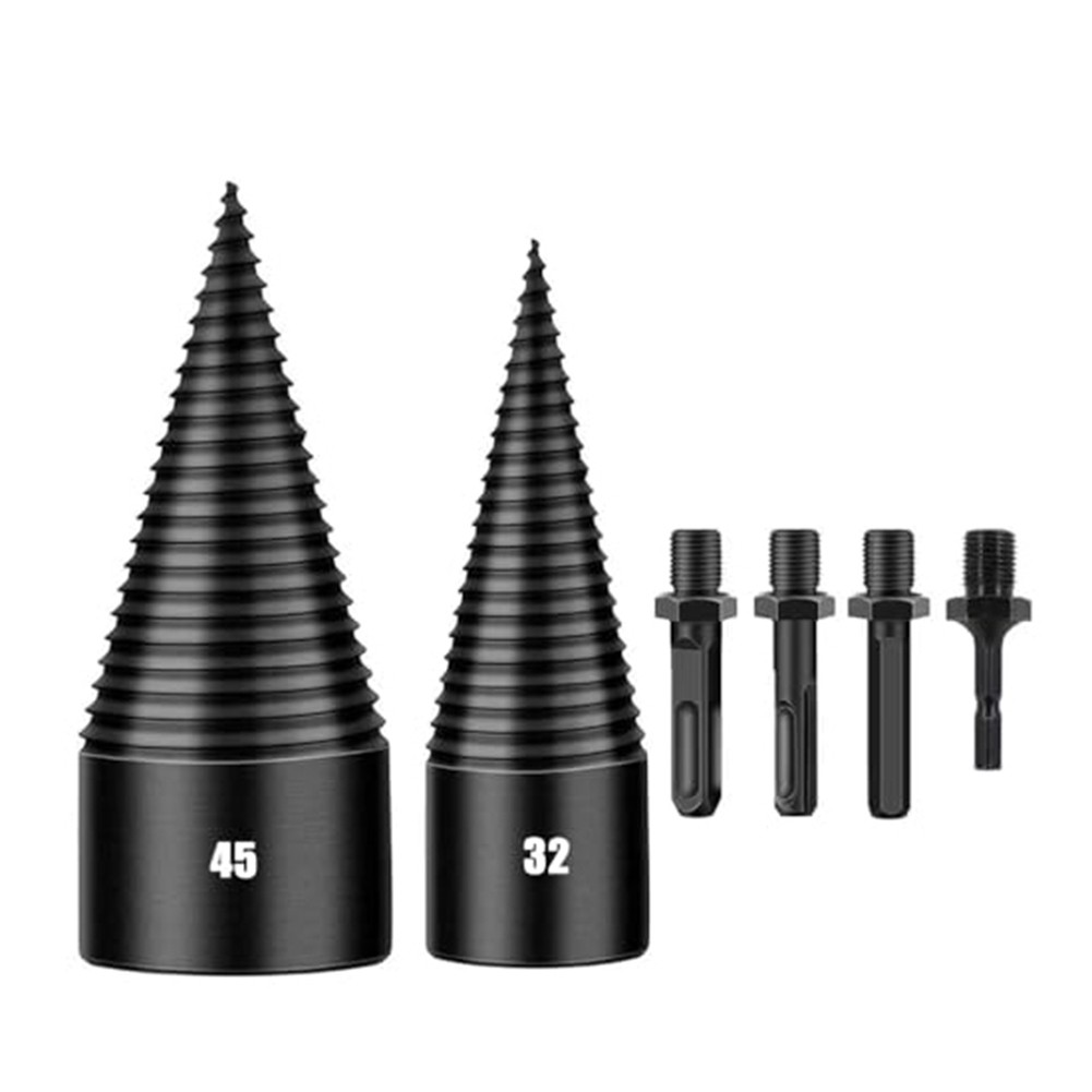 Simple Wood Splitter Heavy-Duty Electric Drill Screwdriver Firewood5797