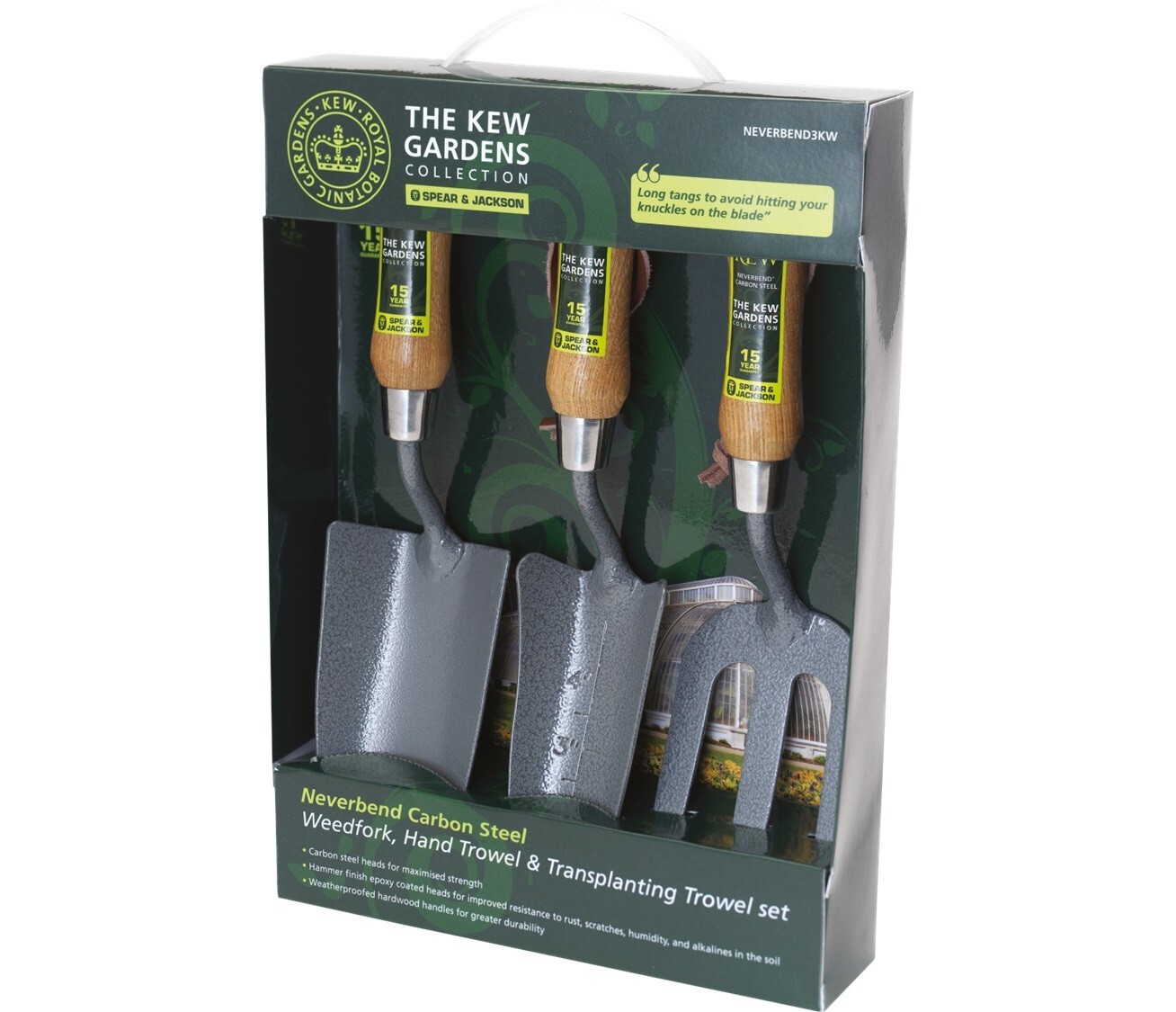 Spear & Jacksons NEVERBEND3KW Neverbend 3 Piece Carbon Hand Tools Set