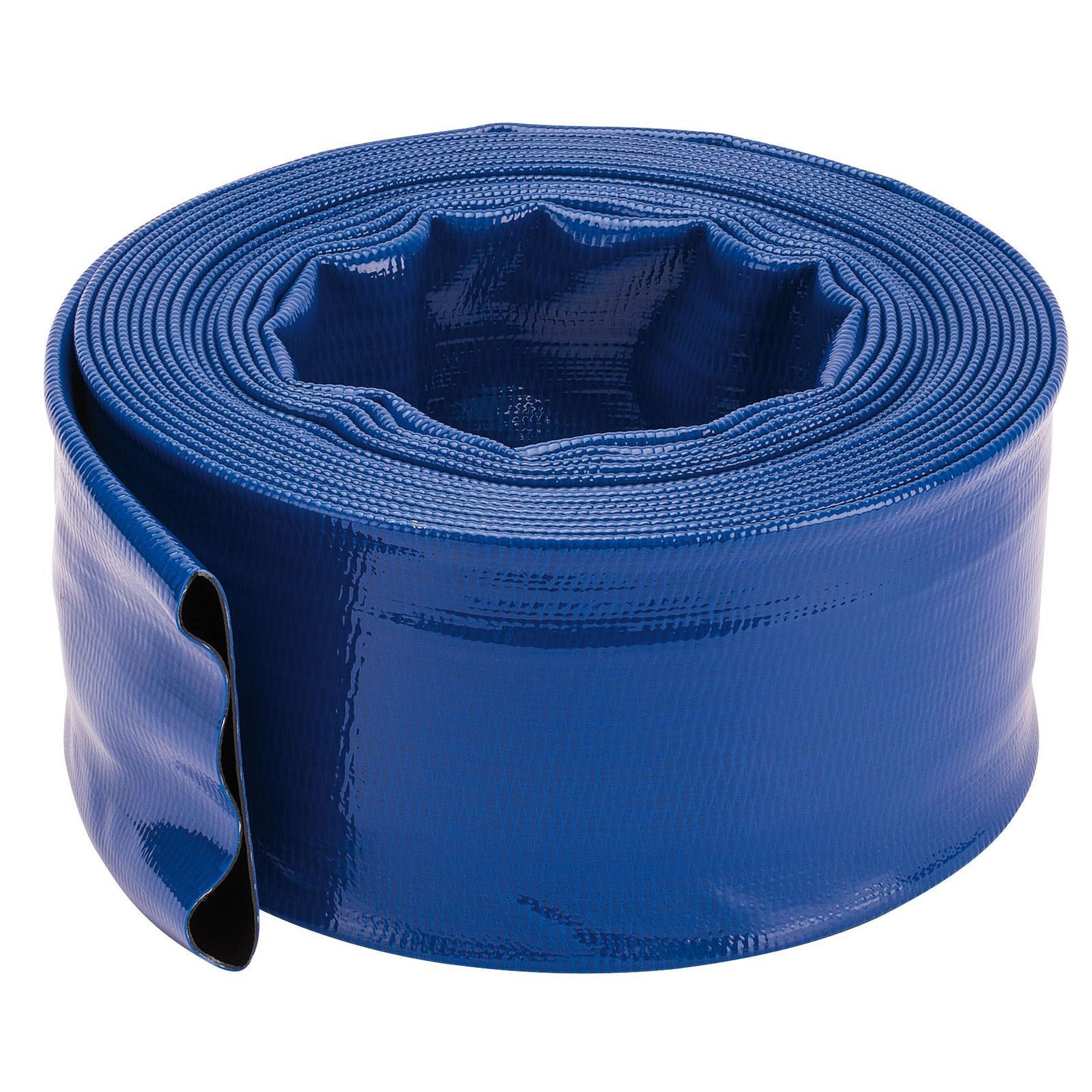 1x Draper 10m x 75mm Layflat Hose - 80720