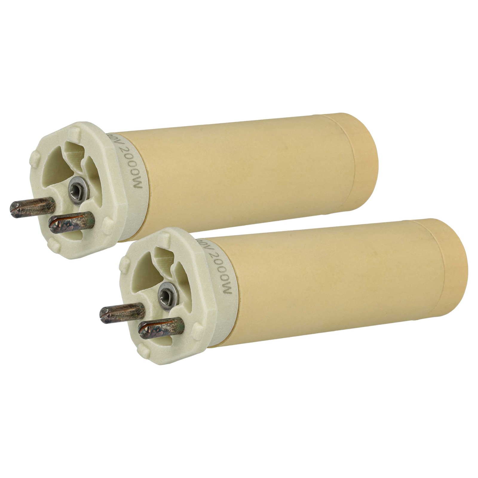 2x Ceramic Heat Element for Leister 107.61 for Hot Air Welding Gun