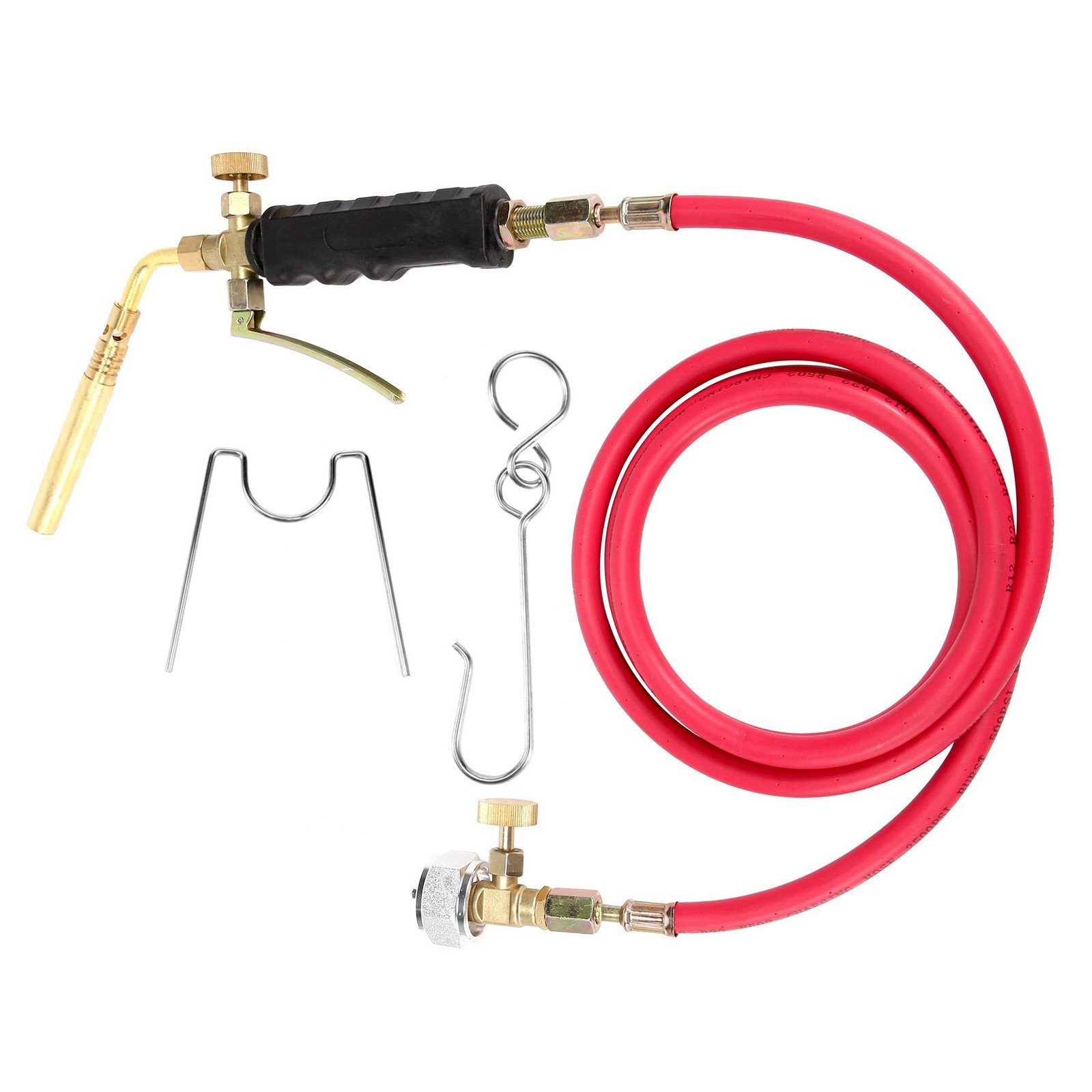 Brazing Welding Hose Torch MAPP Propane Soldering Torch with 1.6M Hose S2E97018